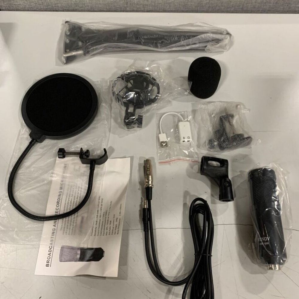 Live Broadcast Equipment Legendary Microphone With Vib, & Background Protection